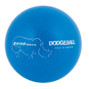 Neon Blue Rhino Skin Low Bounce Dodgeball
