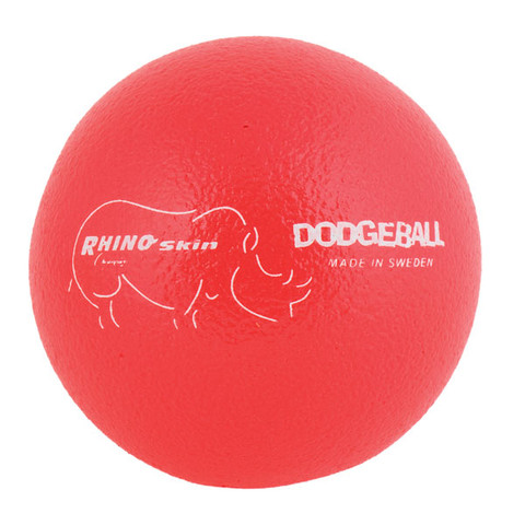 Neon Red Rhino Skin Low Bounce Dodgeball