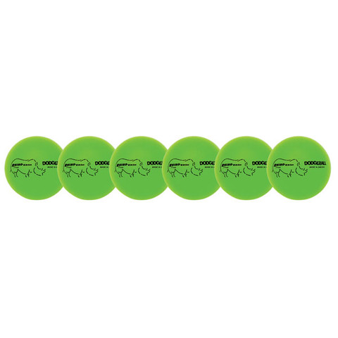 Rhino Skin Neon Green Dodgeball Set