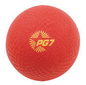 Multipurpose School Recess Playground Ball 7in Red