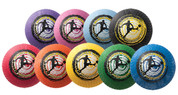 Rubber Multicolor Kickball Set - Rhino World