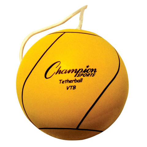Optic Yellow Official Size Rubber Tether Ball
