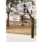 Bison Ultimate Clear Acrylic Rectangle Backboard Fixed Height Basketball System
