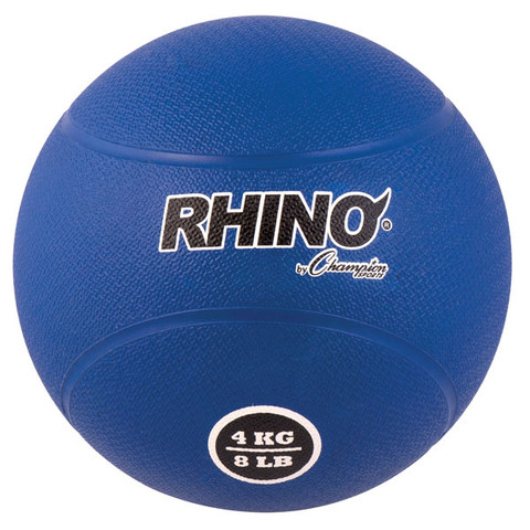 4kg Textured Rubber Exercise Medicine Ball