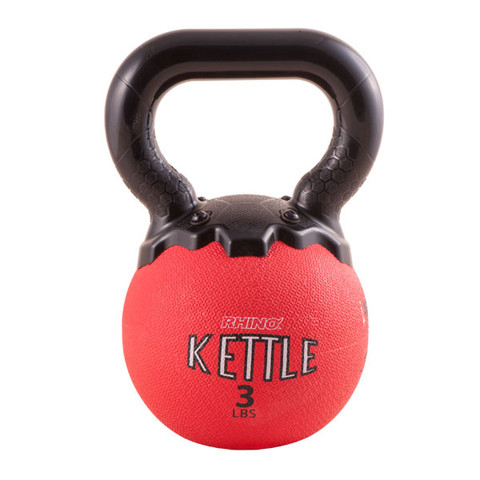 3lb Mini RhinoÔøΩ Beginners Strength Training Kettle Bell