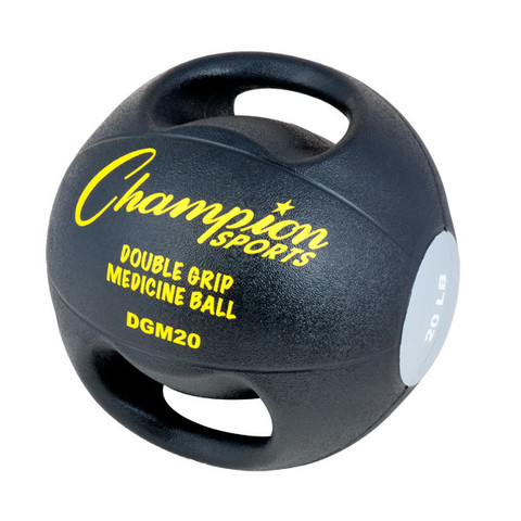 20lb Core Stability Trainer Double Grip Anatomic Medicine Ball