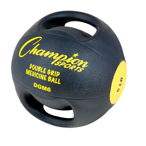 6lb Core Stability Trainer Double Grip Anatomic Medicine Ball