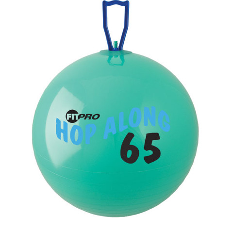 Cardio Exercise Fitpro Hop Along Pon Pon Ball 65 cm, Green