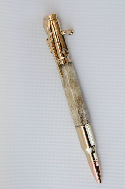 deer antler bolt action