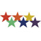 9-inch Multi-Color Star Marker Set Poly Vinyl for PE Games