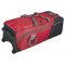 Wilson 2.0 Pudge baseball or softball equipment bag on wheels - scarlet red