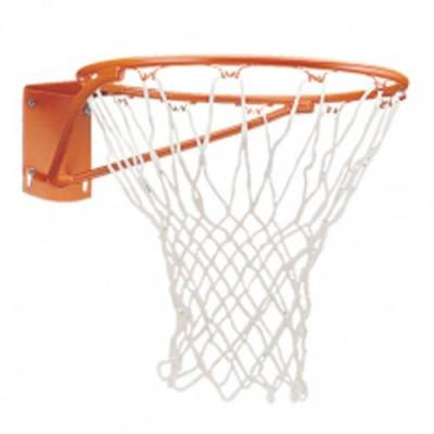 Front Mount Economy Basketball Goal Rim Head Coach Sports
