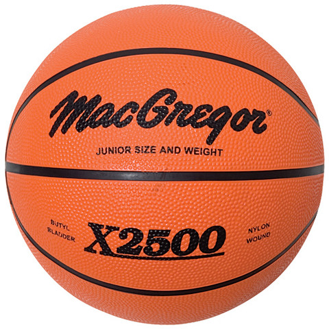 Junior MacGregor X2500 Rubber Indoor and Outdoor Basketball