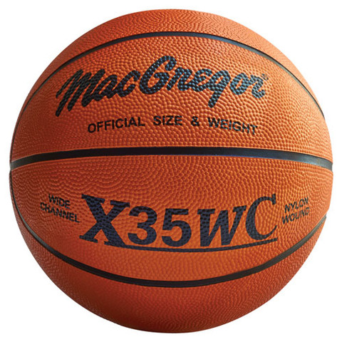 Men's MacGregor X35WC Rubber Indoor and Outdoor Basketball