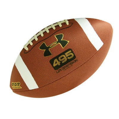 Official Pop Warner GRIPSKIN Composite Football by Under Armour