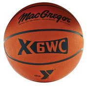 Men's MacGregor X6WC YMCA Logo Rubber Basketball