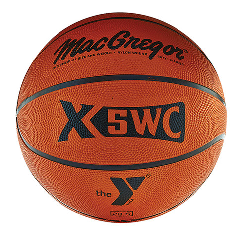 Women's MacGregor X6WC YMCA Logo Rubber Basketball