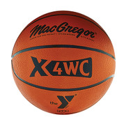 Junior MacGregor X6WC YMCA Logo Rubber Basketball