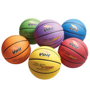 Men's Voit XB 20 The Grip Rubber Indoor and Outdoor Basketball Color Prism Pack