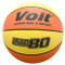 Women's Voit Lite 80 Orange and Yellow Rubber Basketball for Indoor or Outdoor Play