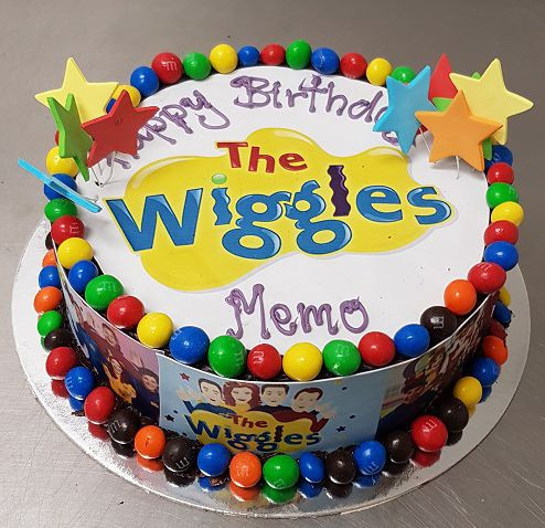 A Wiggly Birthday Cake