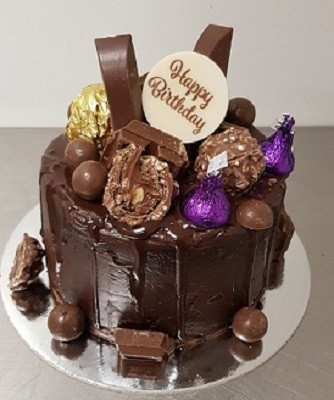 Over The Top Chocolate Birthday Cake The Chocolate Cake Company