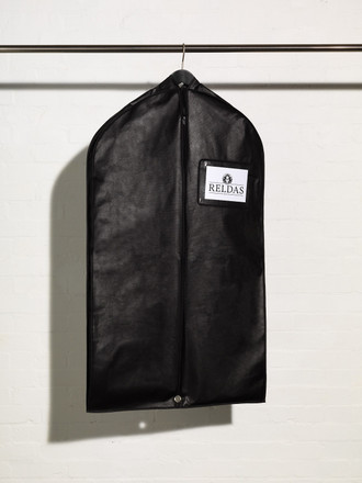 Black Nylon Heavy Duty Coat Dress Cover with Gusset
