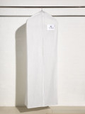 Full length picture of a large wedding dress cover with large gusset