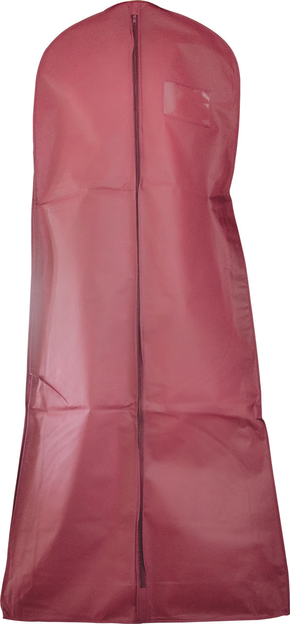 Breathable Burgundy Long Dress Cover