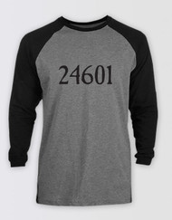 Les Miserables Unisex 24601 Baseball T-Shirt