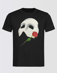 The Phantom of the Opera '88 Mask & Rose T-Shirt