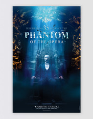 The Phantom of the Opera Broadway Poster - 35 Years