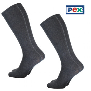 Socks - 'Pex' Knee High Twin Pack