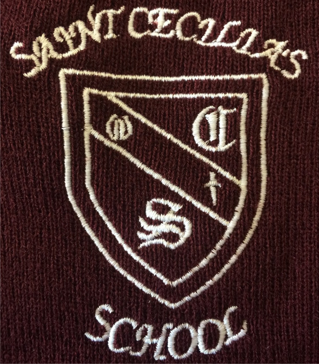 St Cecilia's Primary School Pullover Laser Schoolwear