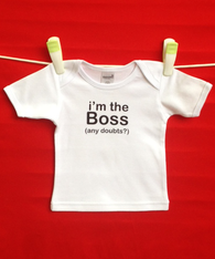 BABY TEE - BOSS (any doubts?)