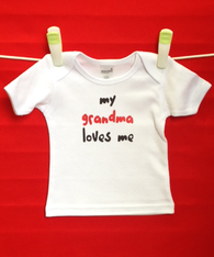 BABY TEE - GRANDMA LOVE