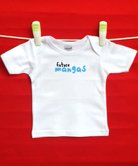 BABY TEE - GREEK COOL DUDE - MANGAS