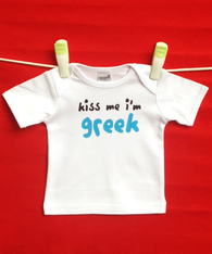BABY TEE - GREEK KISS ME
