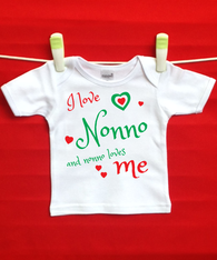 BABY TEE - NONNO AND ME (ITALIAN GRANDPA)