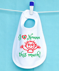 BIB - NONNA THIS MUCH (ITALIAN GRANDMA)