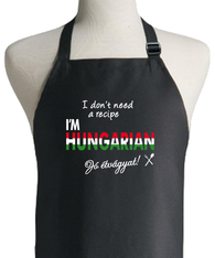 HUNGARIAN RECIPE APRON