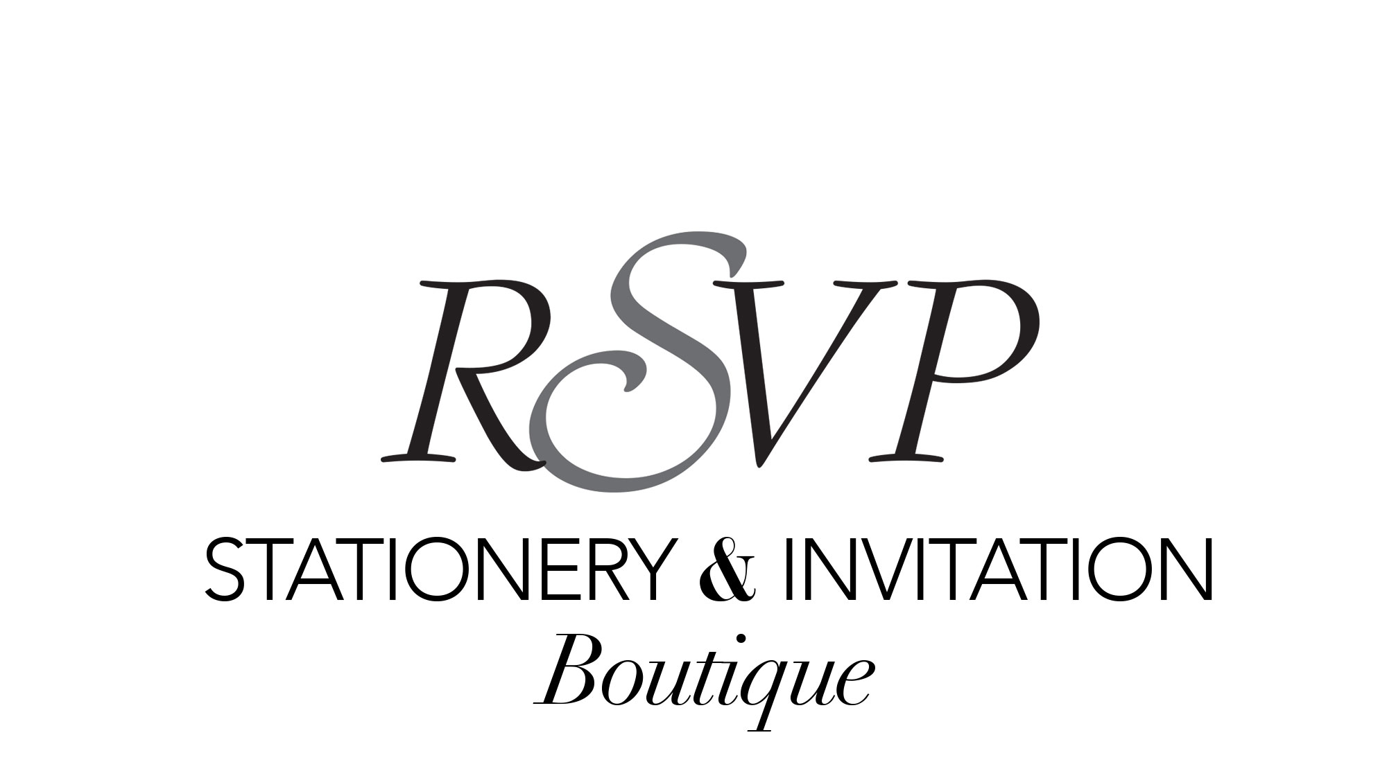 rsvp stationery invitation boutique