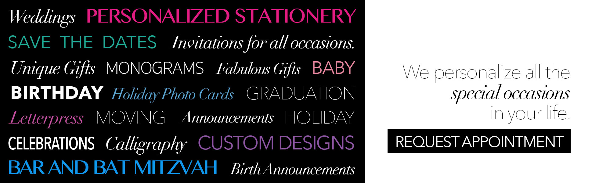 rsvp stationery invitation boutique