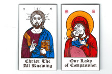 Magnet set - Christ & Theotokos Magnets