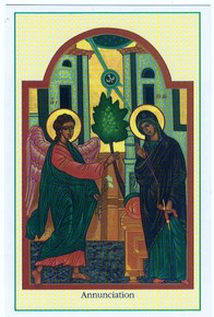 Holy Card- "Annunciation" Holy Card pack