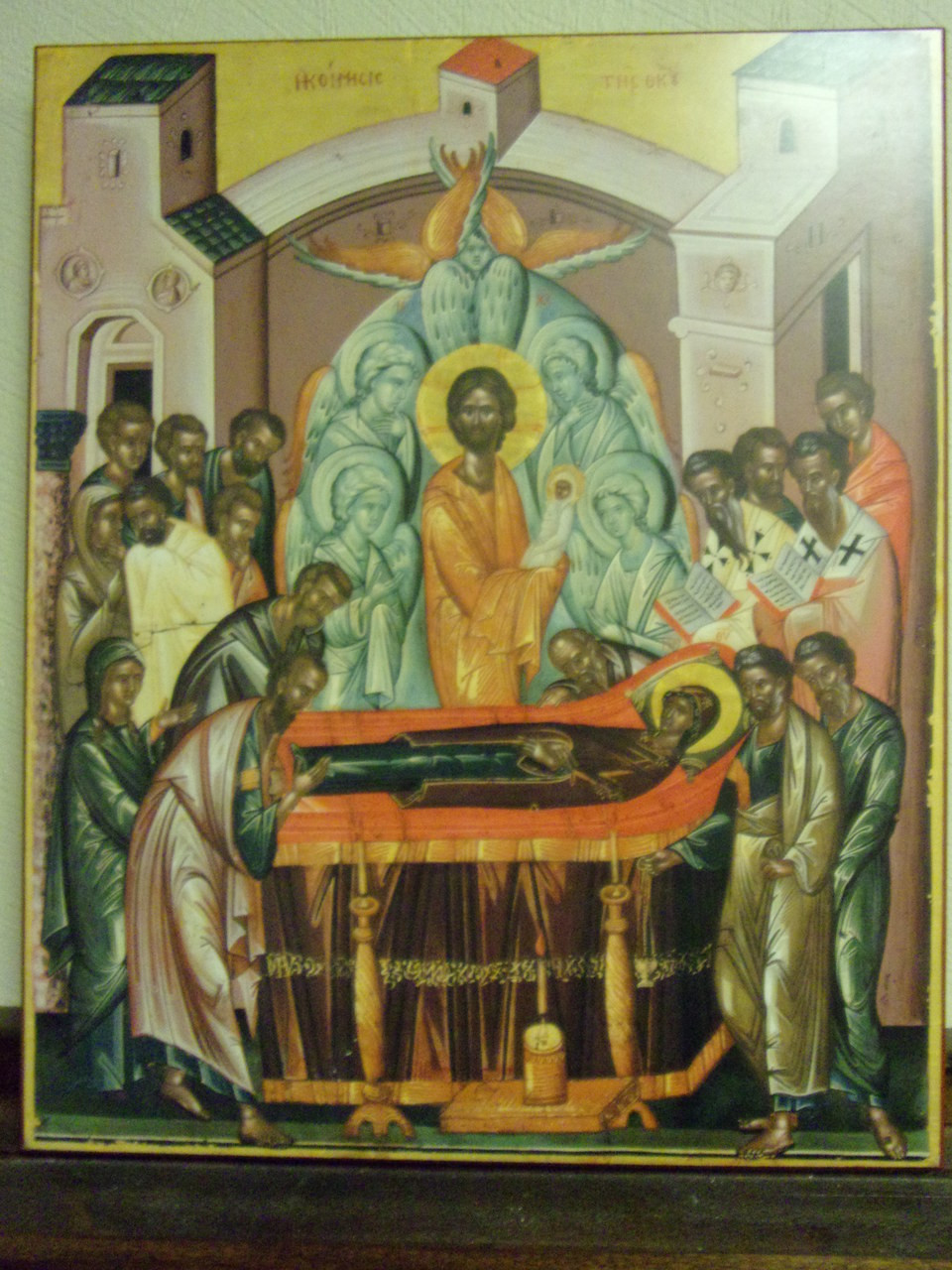 Icon Dormition Of The Mother Of God 1 Byzantine Seminary Press