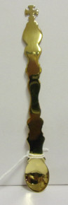 Spoon- Brass Flat Communion Spoon