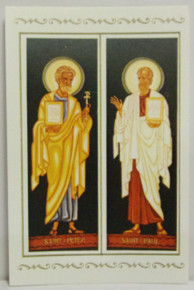Holy Card- St. Peter & St. Paul Holy Card