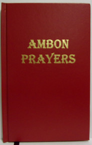 Ambon Prayers Of The Byzantine Church