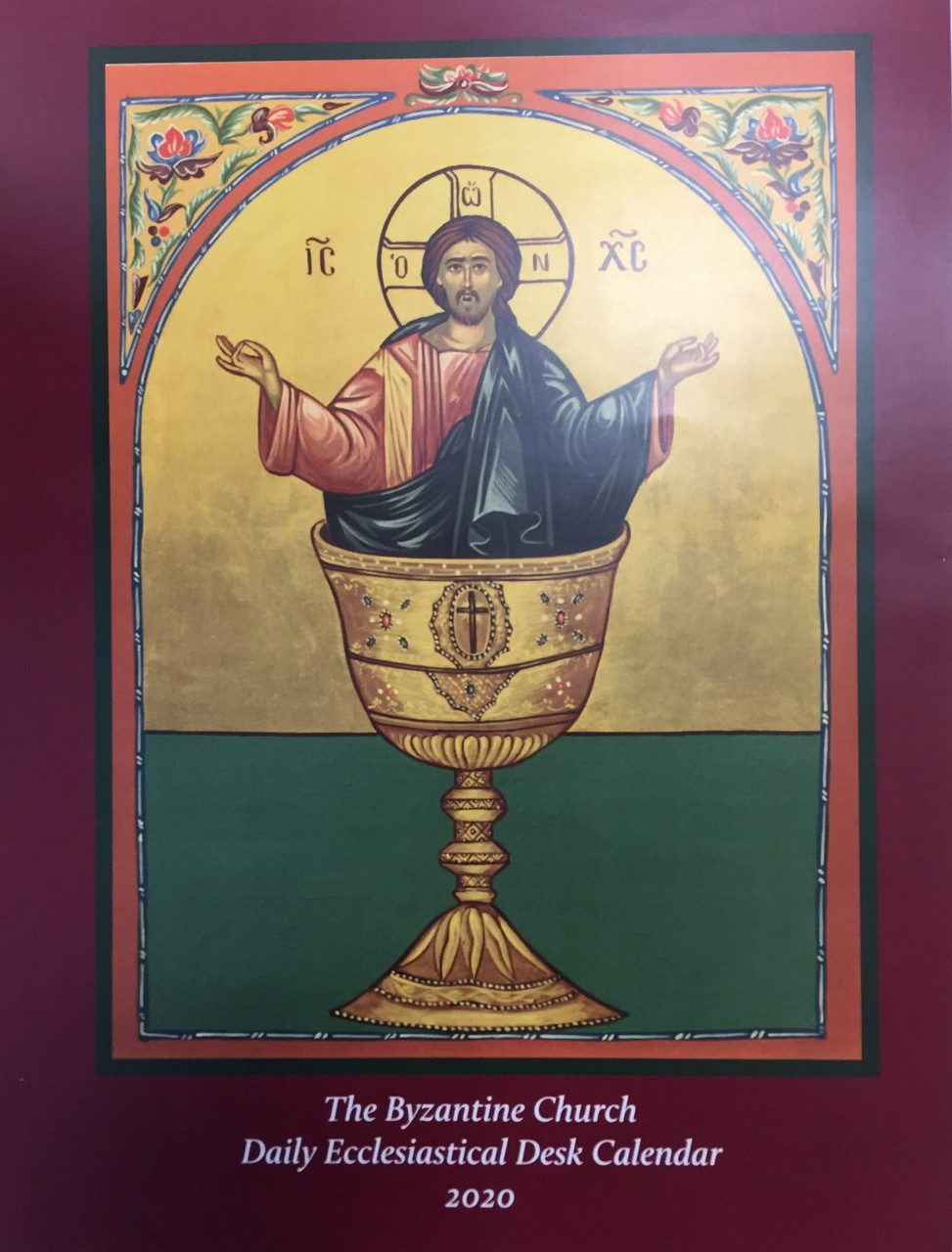 Calendar The Byzantine Church Daily Ecclesiastical Desk Calendar